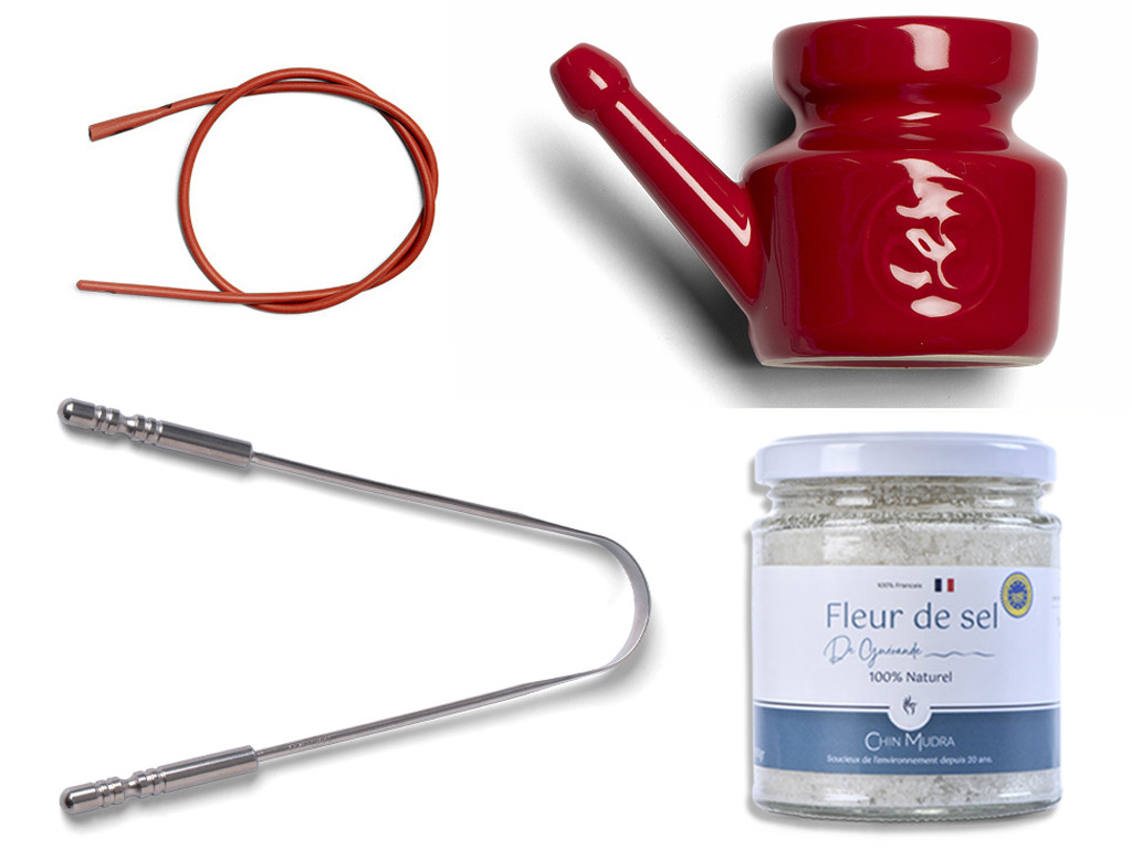Kit Lota Jala Neti complete Porcelain Red Chili Pepper 400 ml