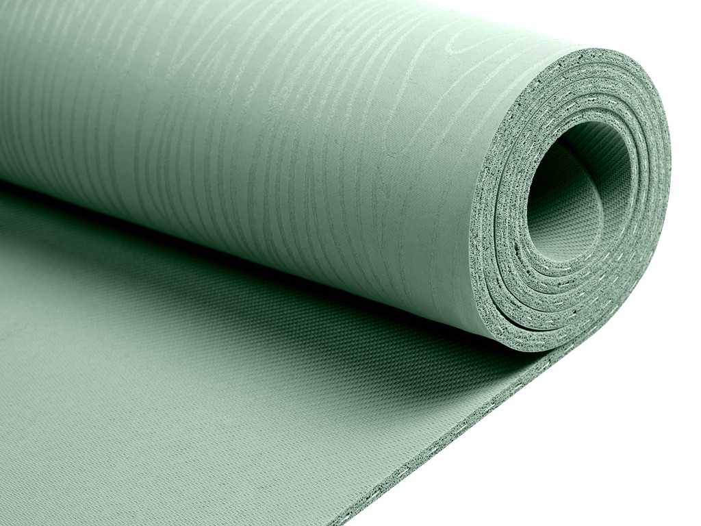 Kit tappetino e borsa naturale Mandorla Verde