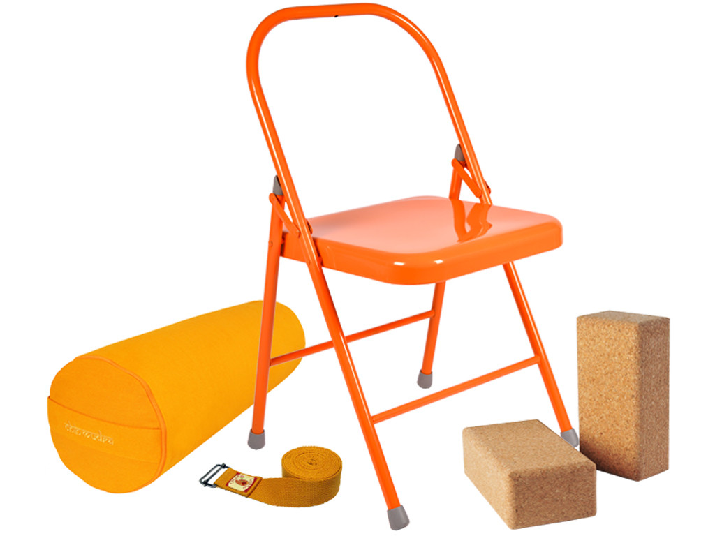 Kit de ioga Iyengar Laranja