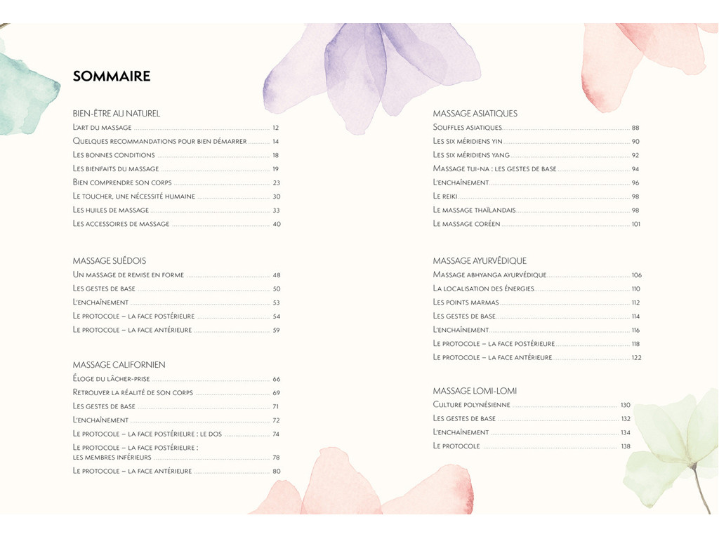 The art of massages from around the world Isabelle Bruno