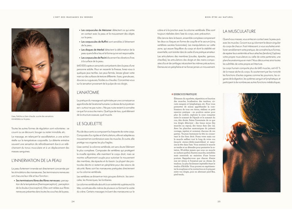 The art of massages from around the world Isabelle Bruno