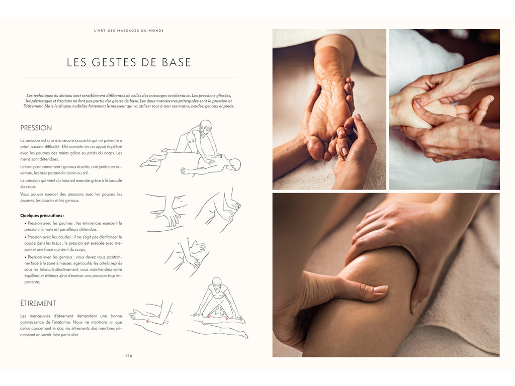 The art of massages from around the world Isabelle Bruno