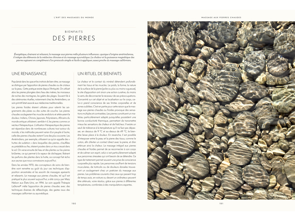 L'art des massages du monde Isabelle Bruno