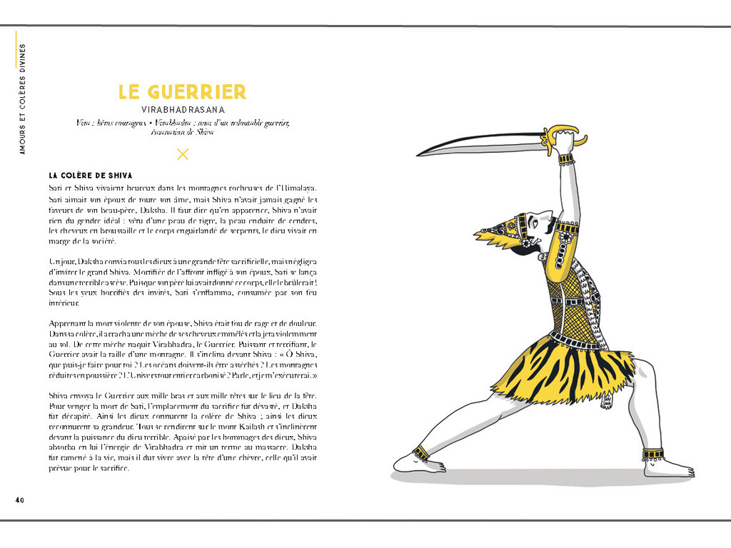 Der nach unten gerichtete Hund Clementine Erpicum