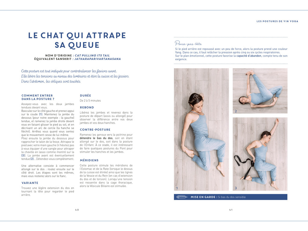 Le Yin Yoga - Eloge de la Lenteur Amélie Annoni