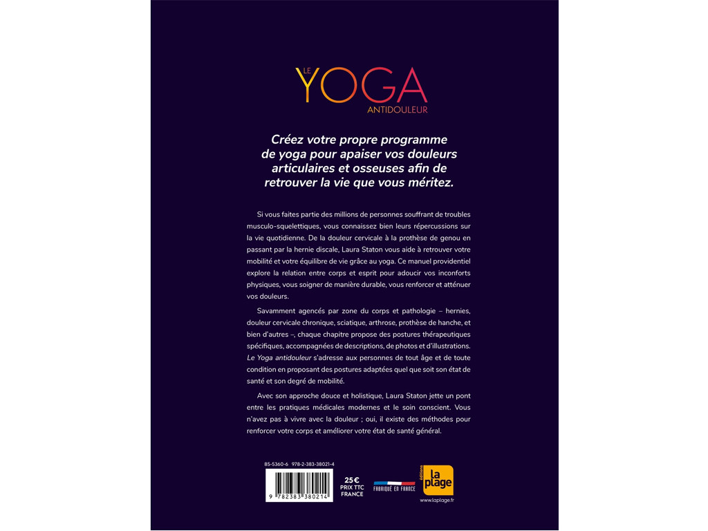 Le Yoga Antidouleur Laura Staton