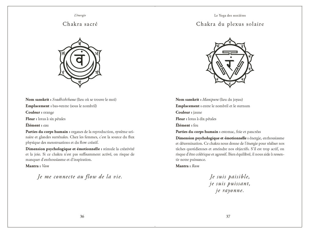 Le yoga des Sorcières Sarah Robinson