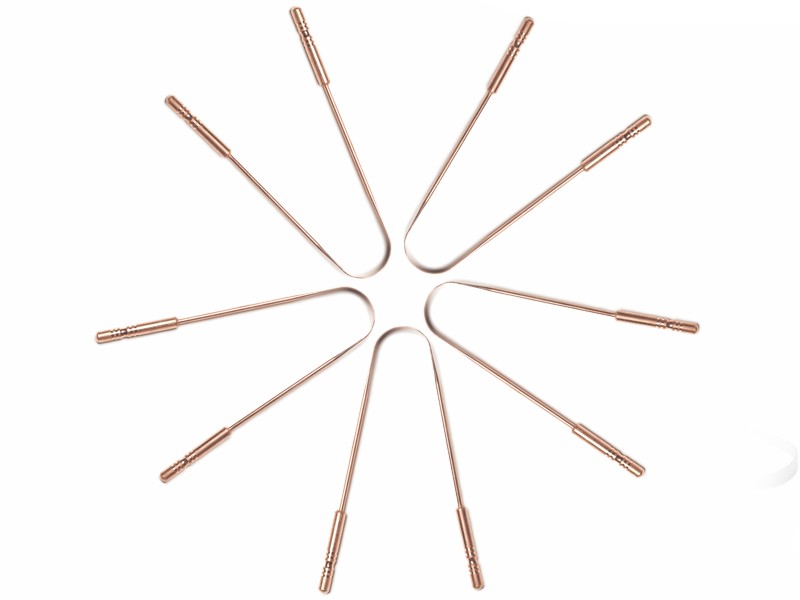 Conjunto de 10 raspadores de língua Sano Plus 100% Cobre