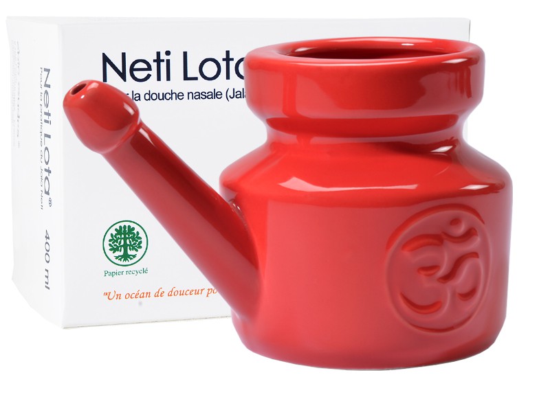 Lota Om en porcelaine émaillée 400ml Red Chili Pepper