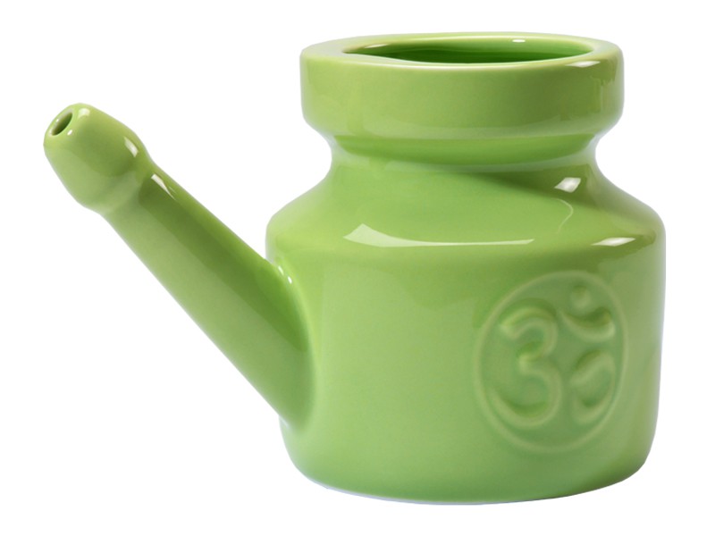 Lota Om en porcelaine émaillée 400ml Vert Amande