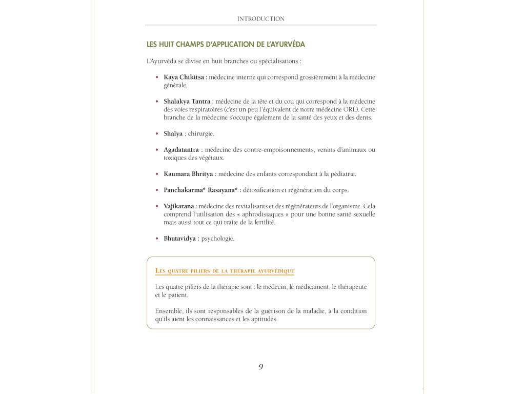 Ma bible de l'ayurveda - édition de luxe Nathalie Ferron, Fabien Correch