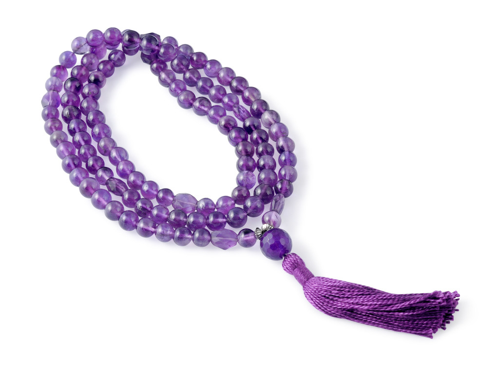 Mala 108 perles 8mm Amethyste