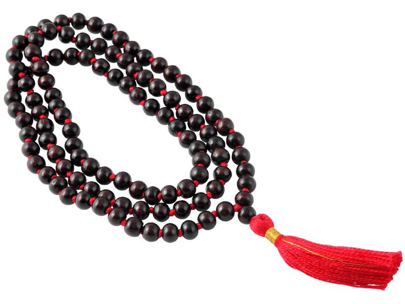 Mala 108 perles 8mm Bois de Rose