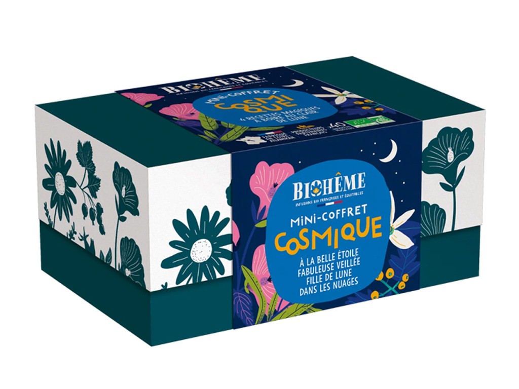 Mini coffret Cosmique bio 40 infusettes Végétales