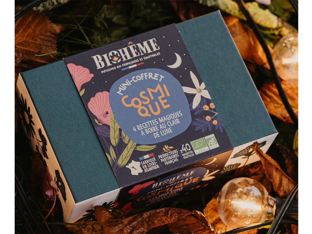 Mini coffret Cosmique bio 40 infusettes Végétales
