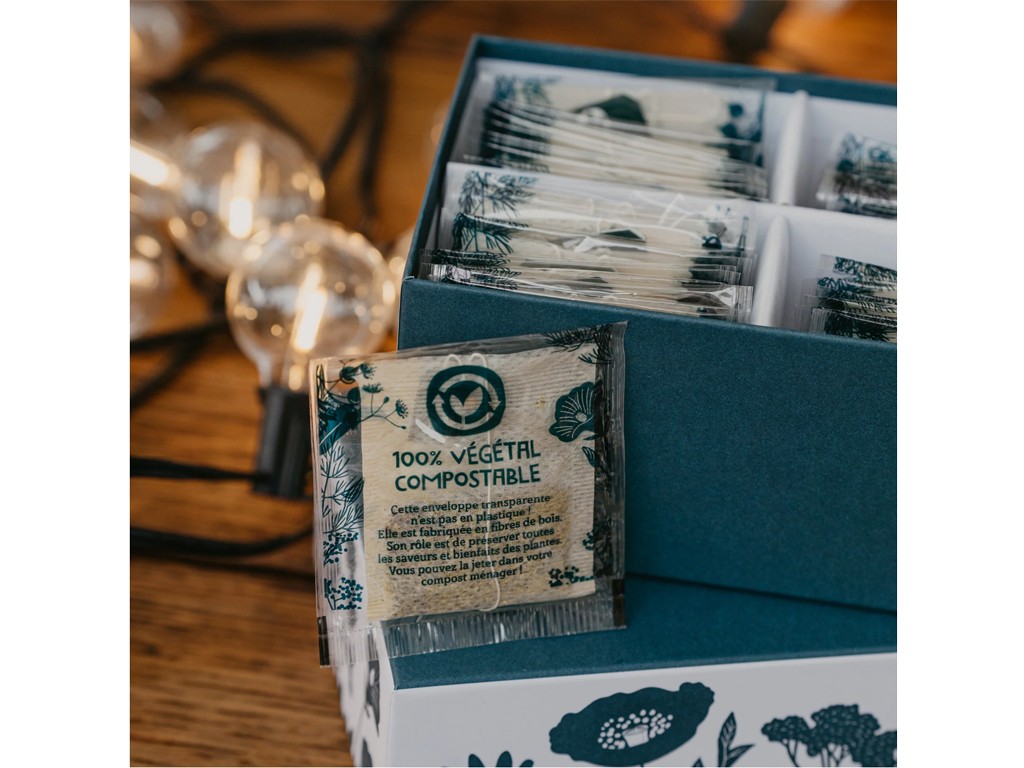 Mini coffret Cosmique bio 40 infusettes Végétales