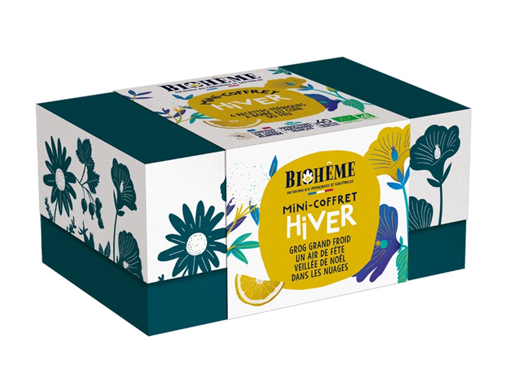 Mini coffret Hiver bio 40 infusettes Végétales