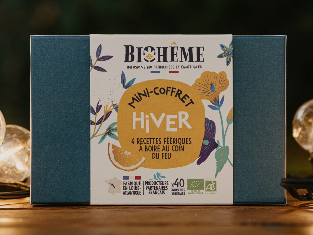 Mini coffret Hiver bio 40 infusettes Végétales