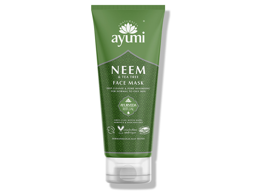 Neem and Tea Tree Face Wash, Face Mask and Face Cream Trio