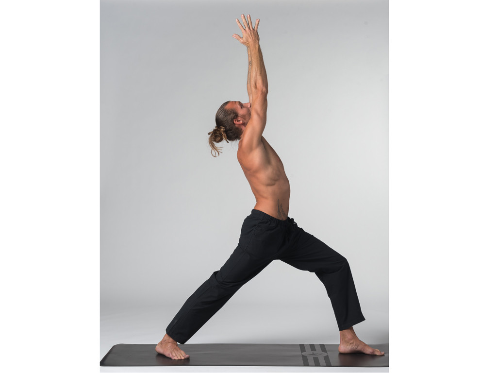 Pantalon de Tai Chi H/F Pavita - 100% coton Bio Noir