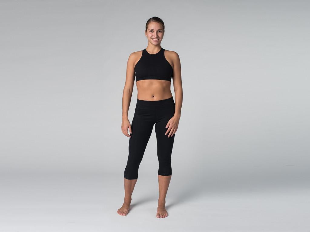 Pantalon de yoga Corsaire CAPRI 95% coton Bio et 5% Lycra Noir - Fin de Serie