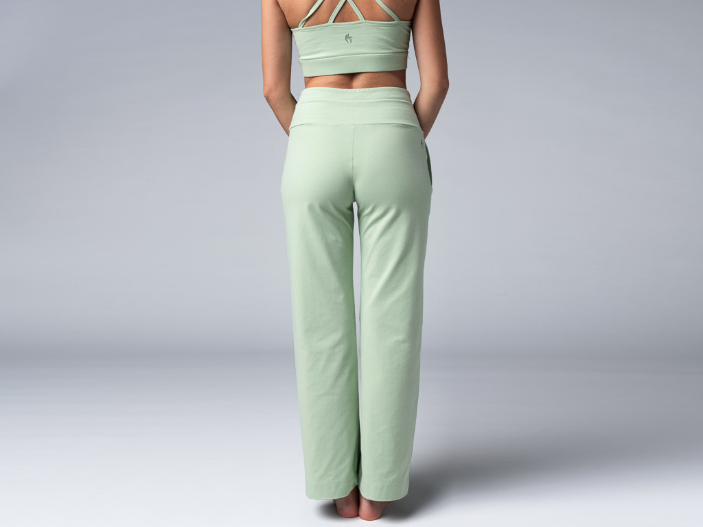 Pantalon de yoga Femme Jazzy - Bio Vert