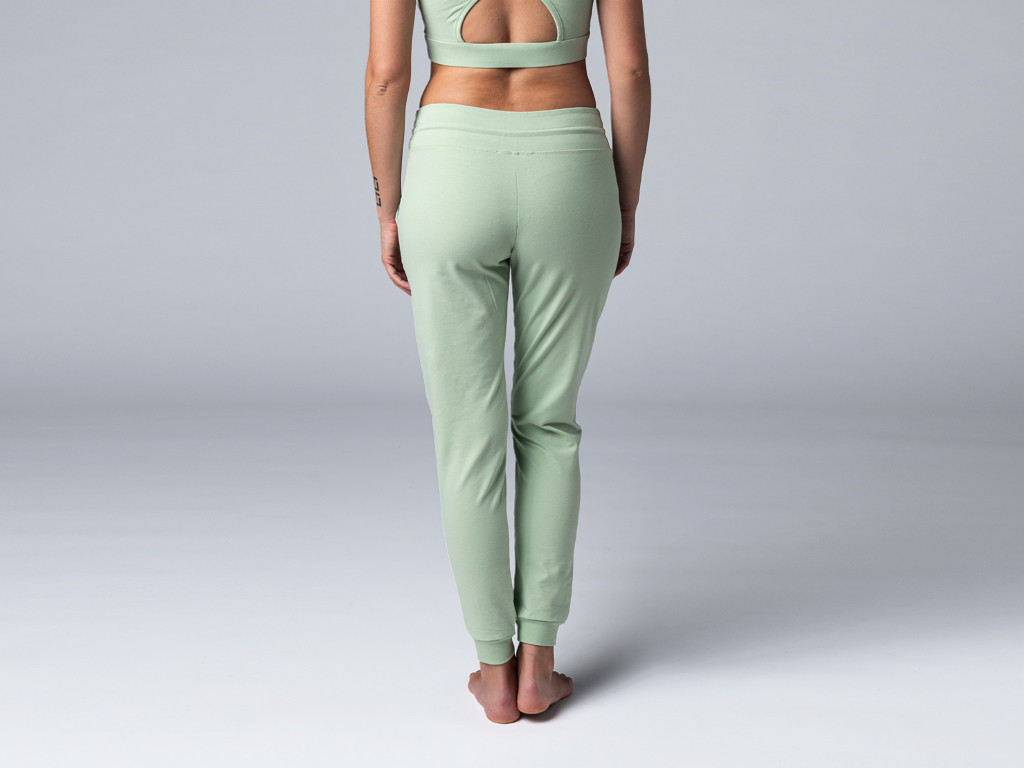 Pantalon de Yoga femme Jogg - Bio Vert
