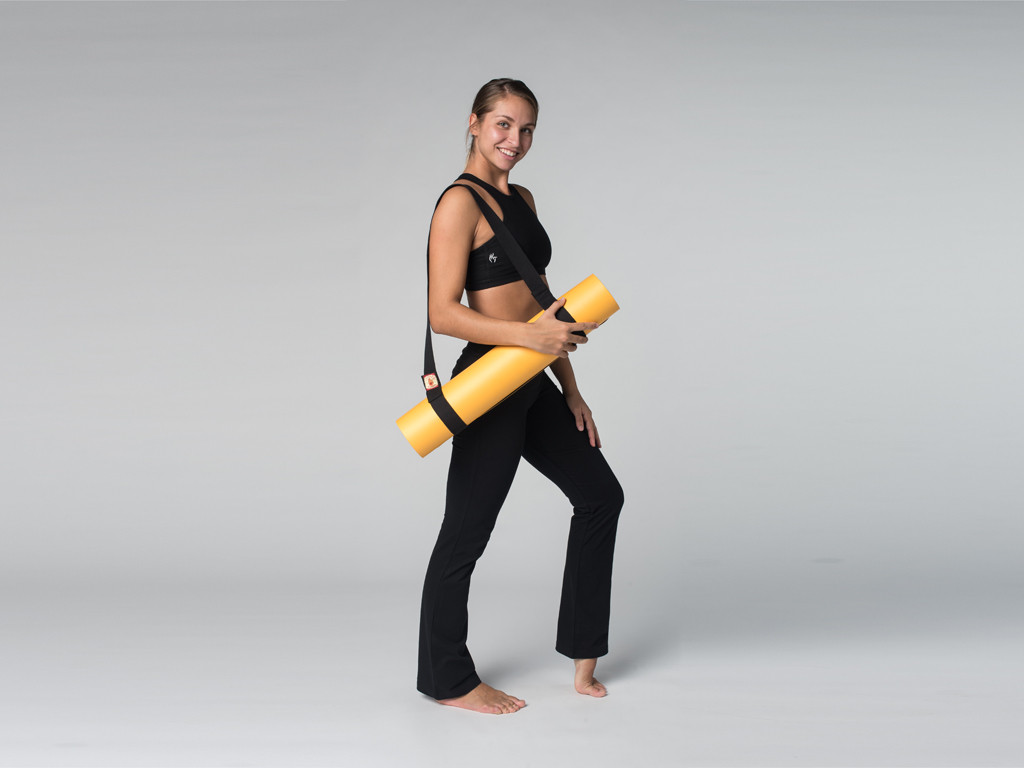 Pantalon de yoga Jazz - 95% coton Bio et 5% Lycra Noir