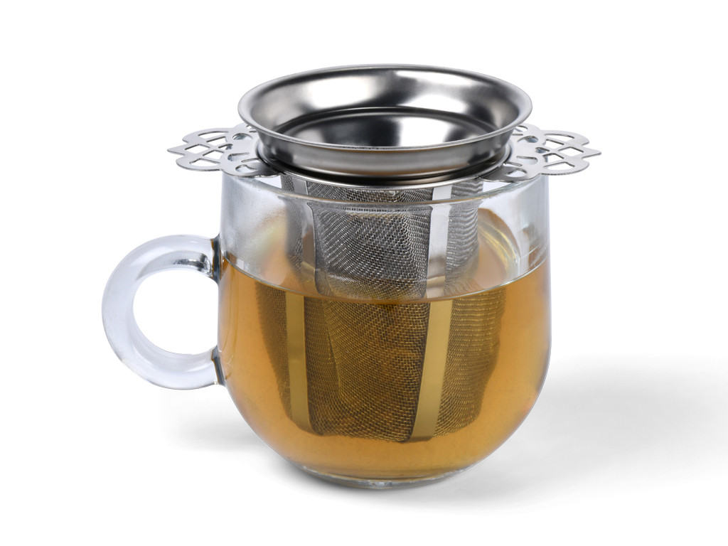 Infusor de chá com tampa Coador de chá