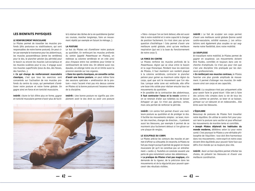 Pilates - La Bible Intégrale Collectif D'Auteurs