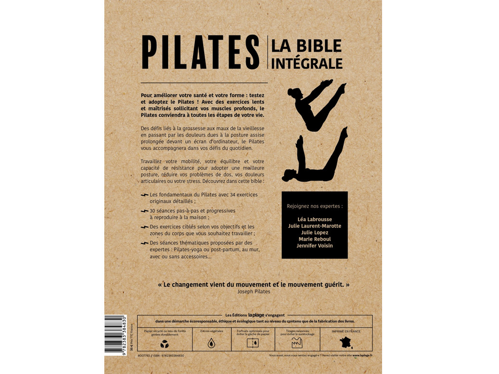 Pilates - La Bible Intégrale Collectif D'Auteurs