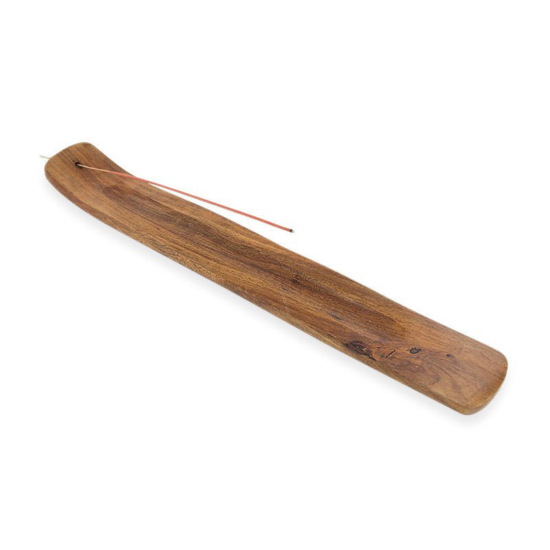 Portaincenso indiano grande in legno di gondola L.33 x P. 4 CM.