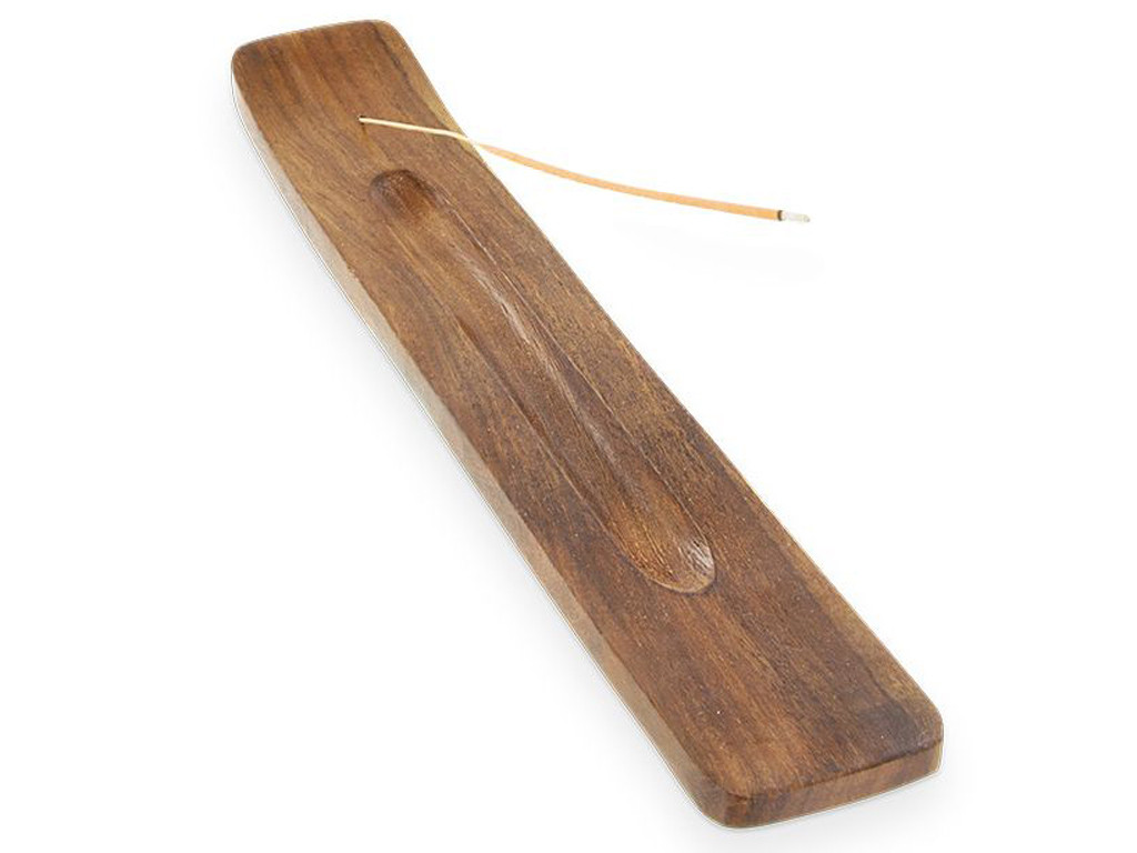 Porte encens indien Grande Gondole Bois L. 33 x l. 4 CM.