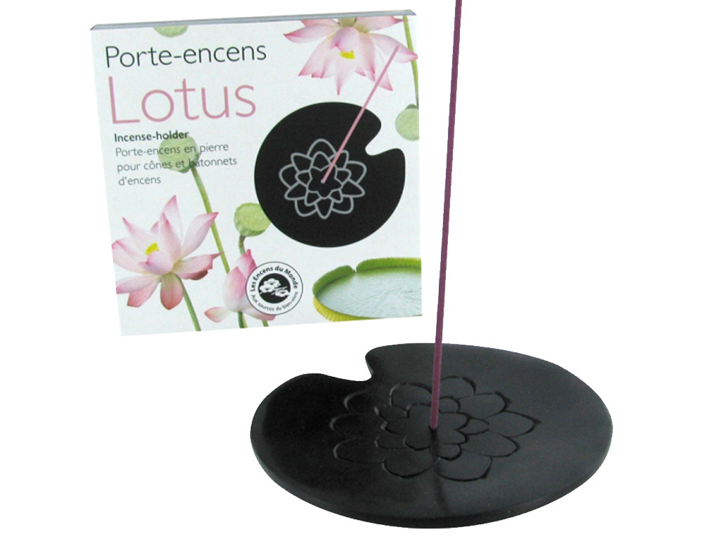 Kaya Black Incense Holder Ø 10 cm