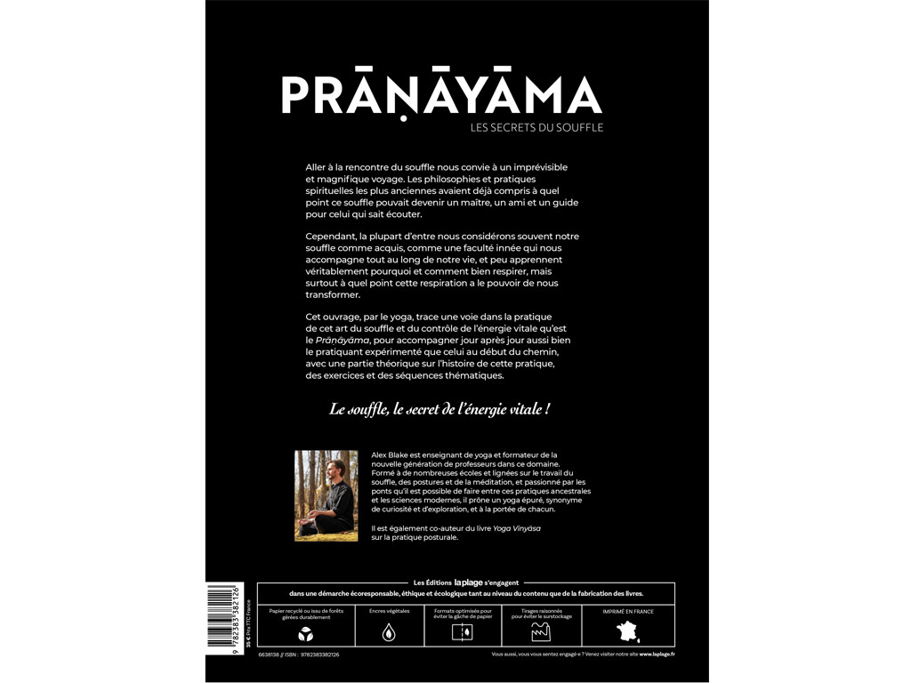 Praṇayama - Les Secrets du Souffle Alex Blake