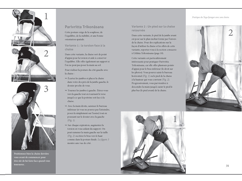 Pratique du Yoga Iyengar - Avec Une Chaise Eyal Shifroni