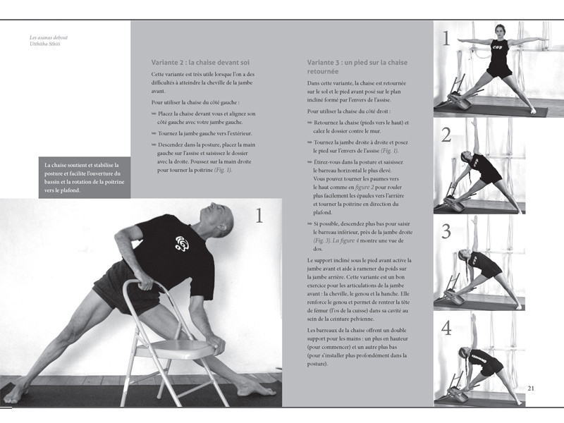 Practice of Yoga Iyengar - With A Chair Eyal Shifroni