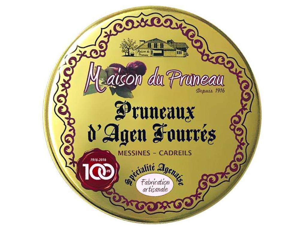Pruneaux Fourrés - Boite Metal 100 Ans 350g