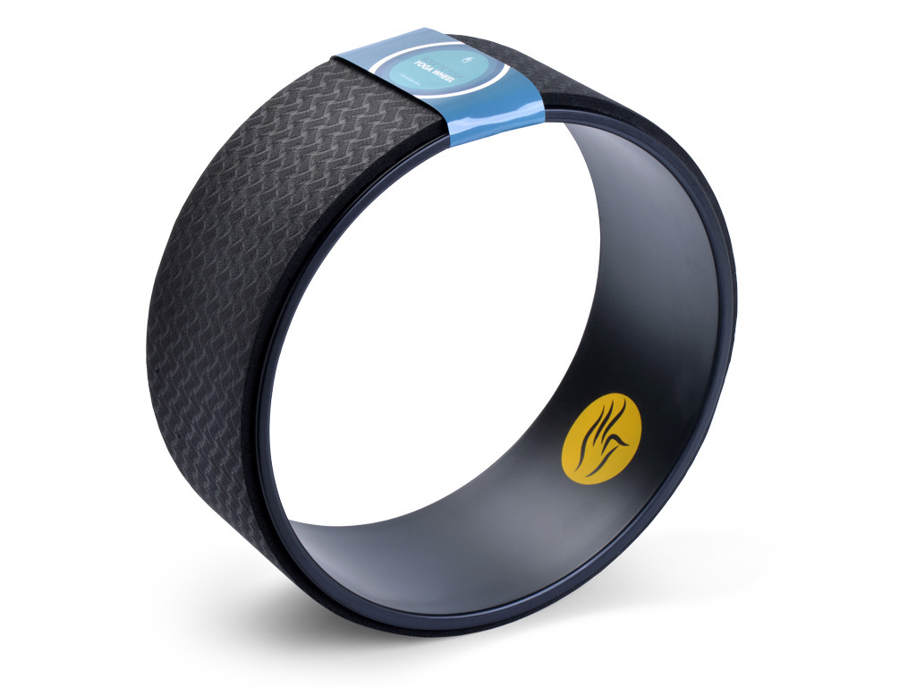 Yoga Wheel - Black 32cm x 13cm