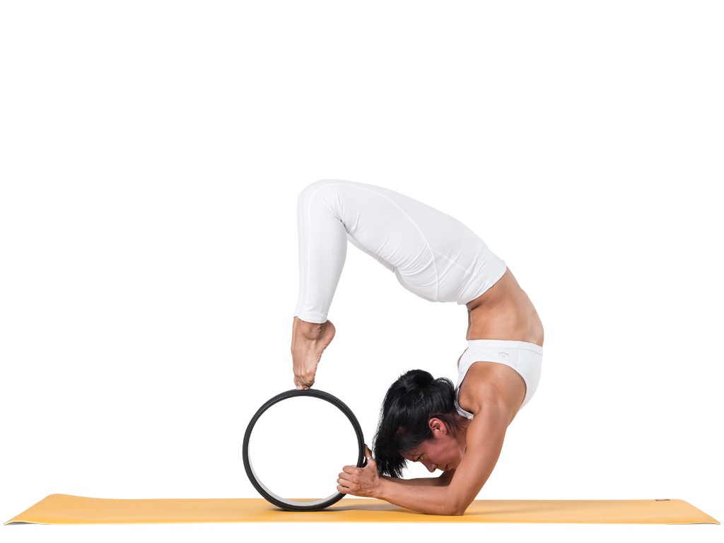 Ruota per yoga - Nera 32x13 cm