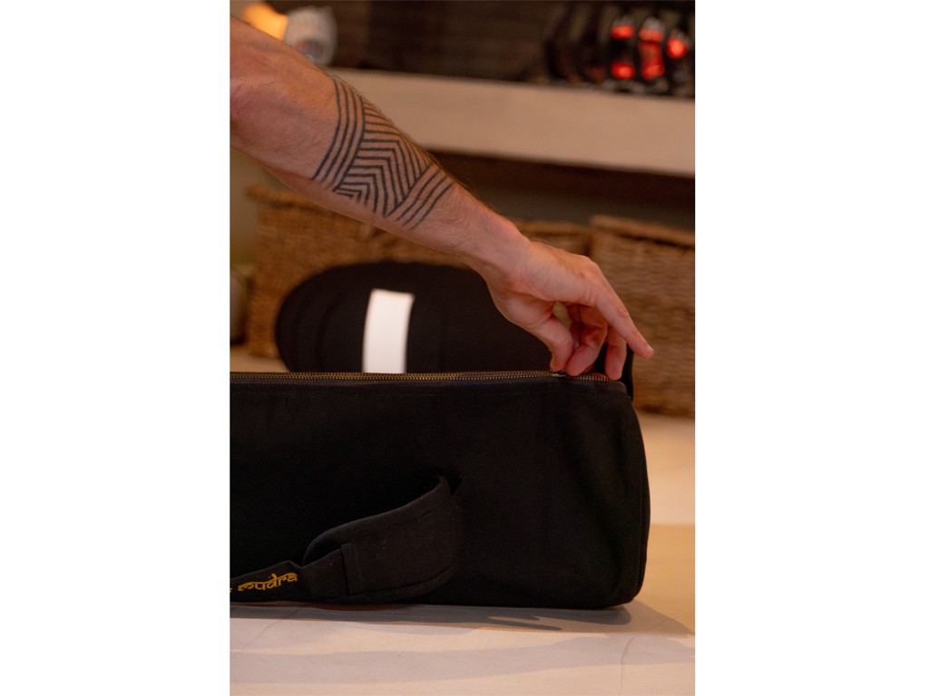 Sac à tapis de yoga Large-Bag 72cm X 18cm Noir