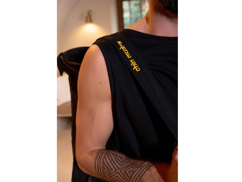 Sac à tapis de yoga Large-Bag 72cm X 18cm Noir