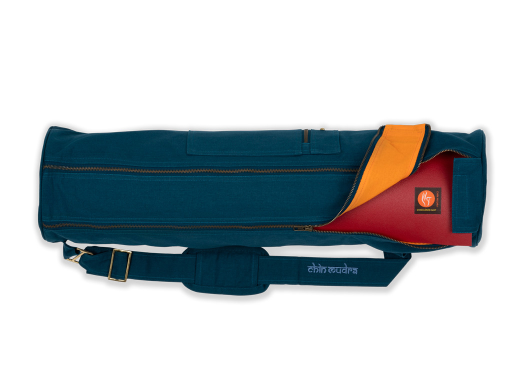 Sac à tapis de yoga Large-Bag 72cm X 18cm Bleu