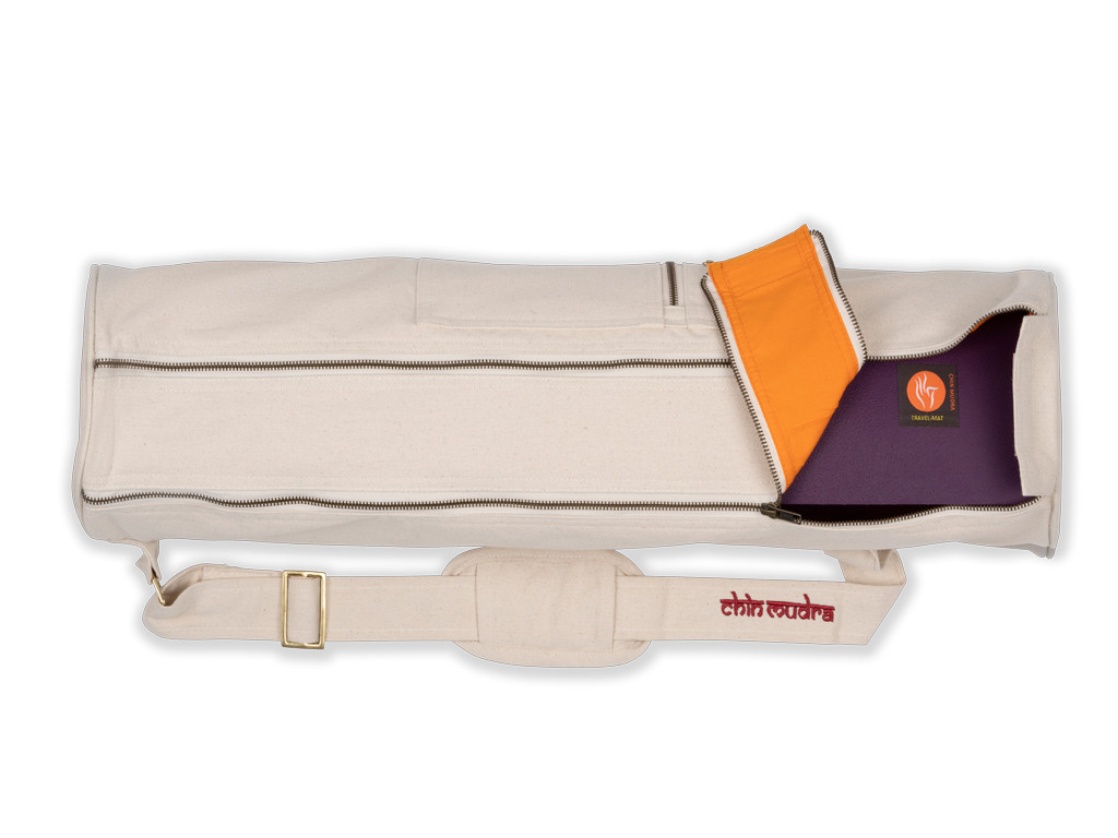 Sac à tapis de yoga Large-Bag 72cm X 18cm Ecru