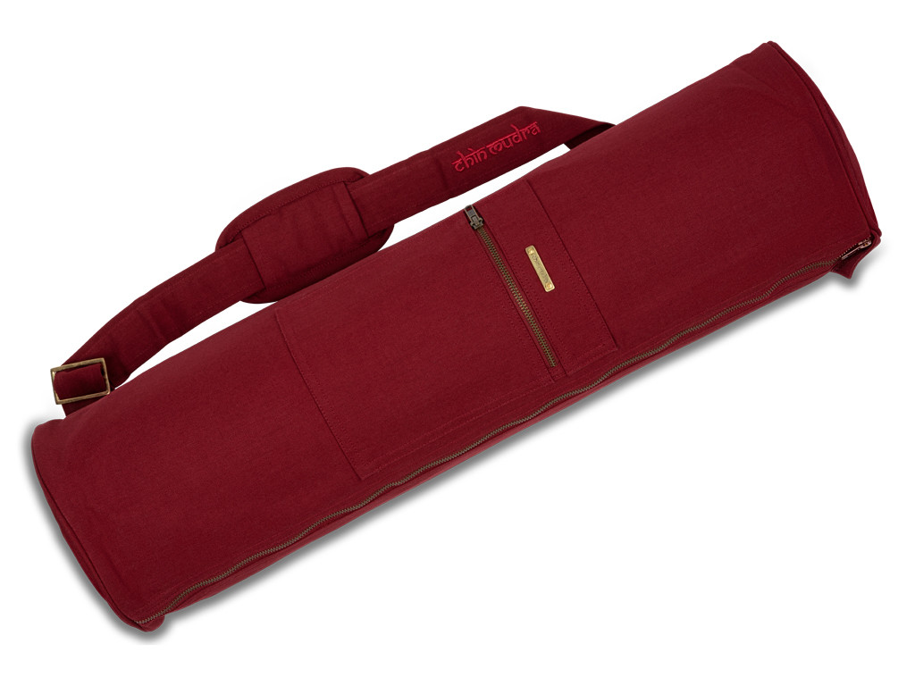 Borsa per tappetino yoga Large-Bag 72 cm Bordeaux