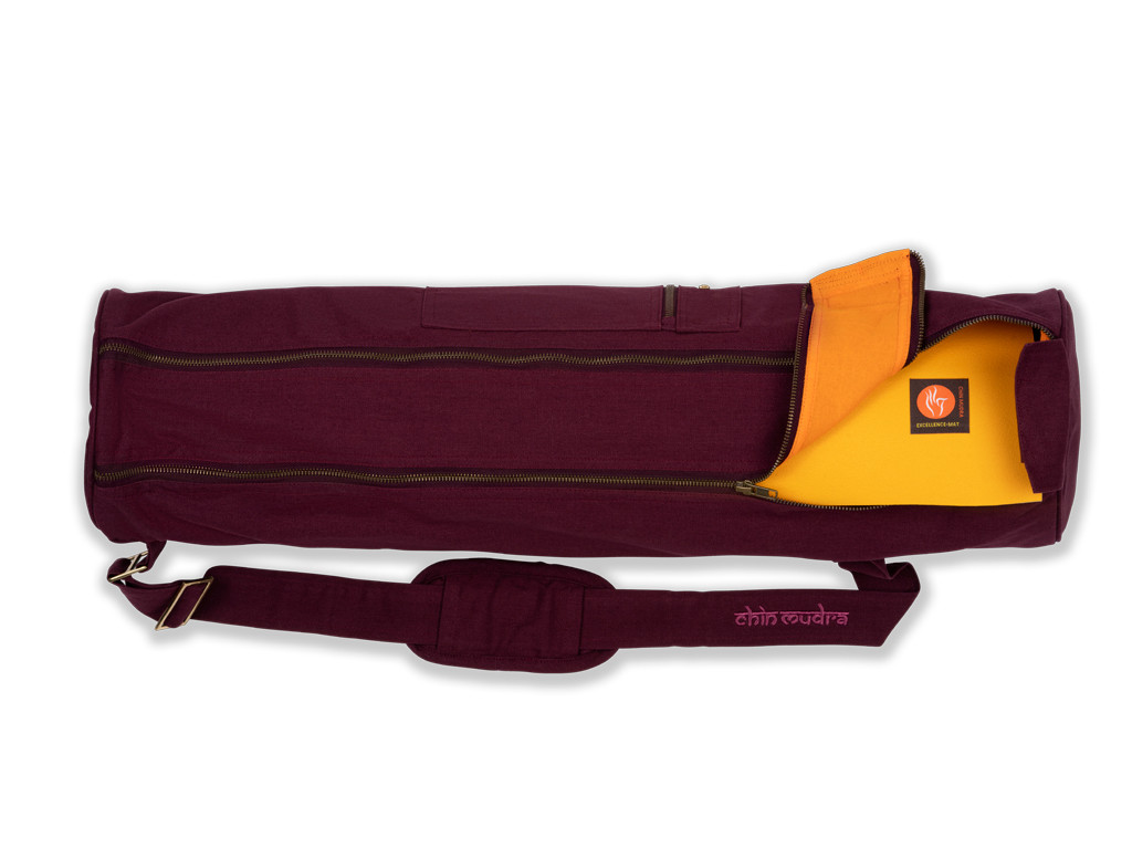 Sac à tapis de yoga Large-Bag 72cm X 18cm Prune