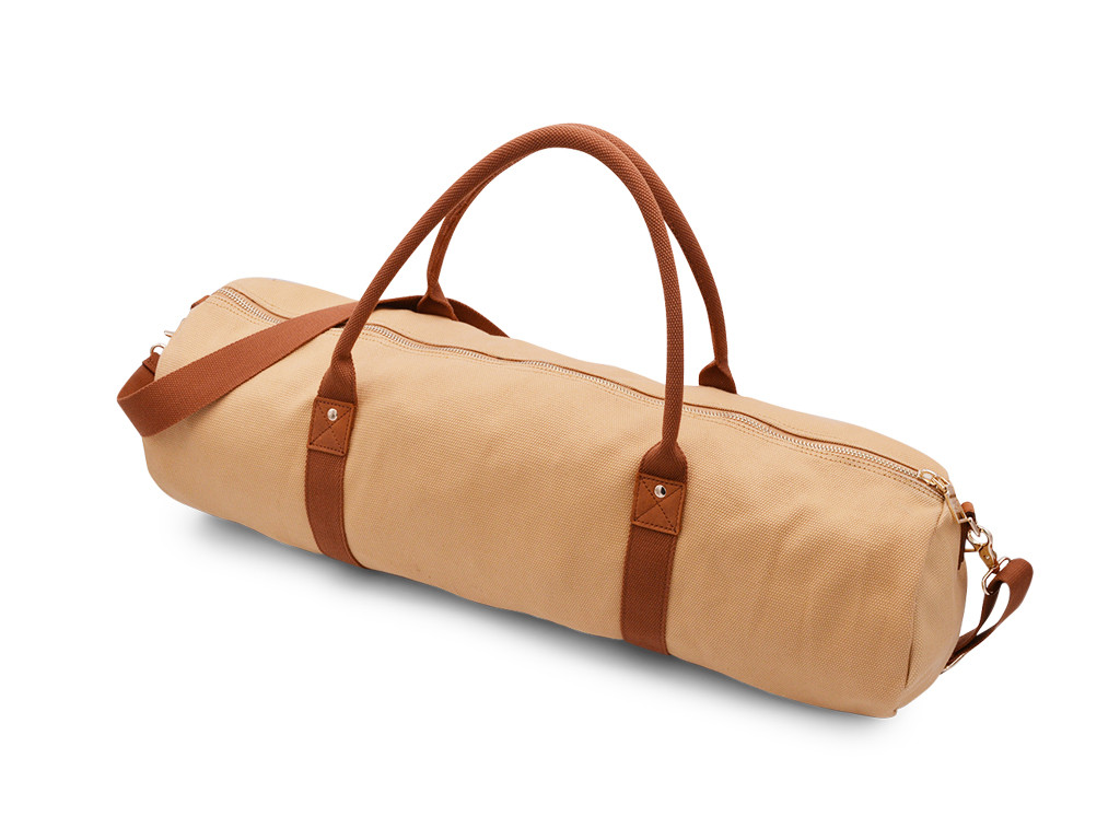 Sac à tapis de yoga Navy Bag - Coton Sable 70cm x 20 cm