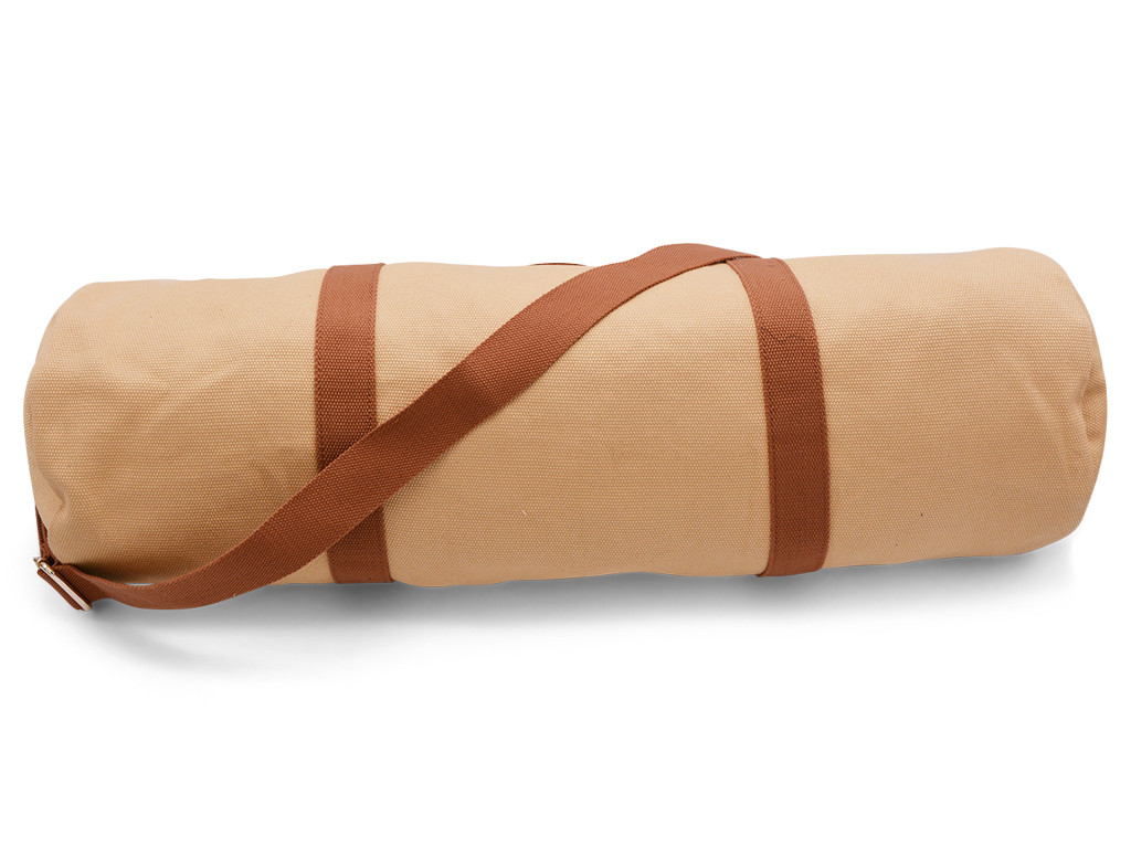 Sac à tapis de yoga Navy Bag - Coton Sable 70cm x 20 cm