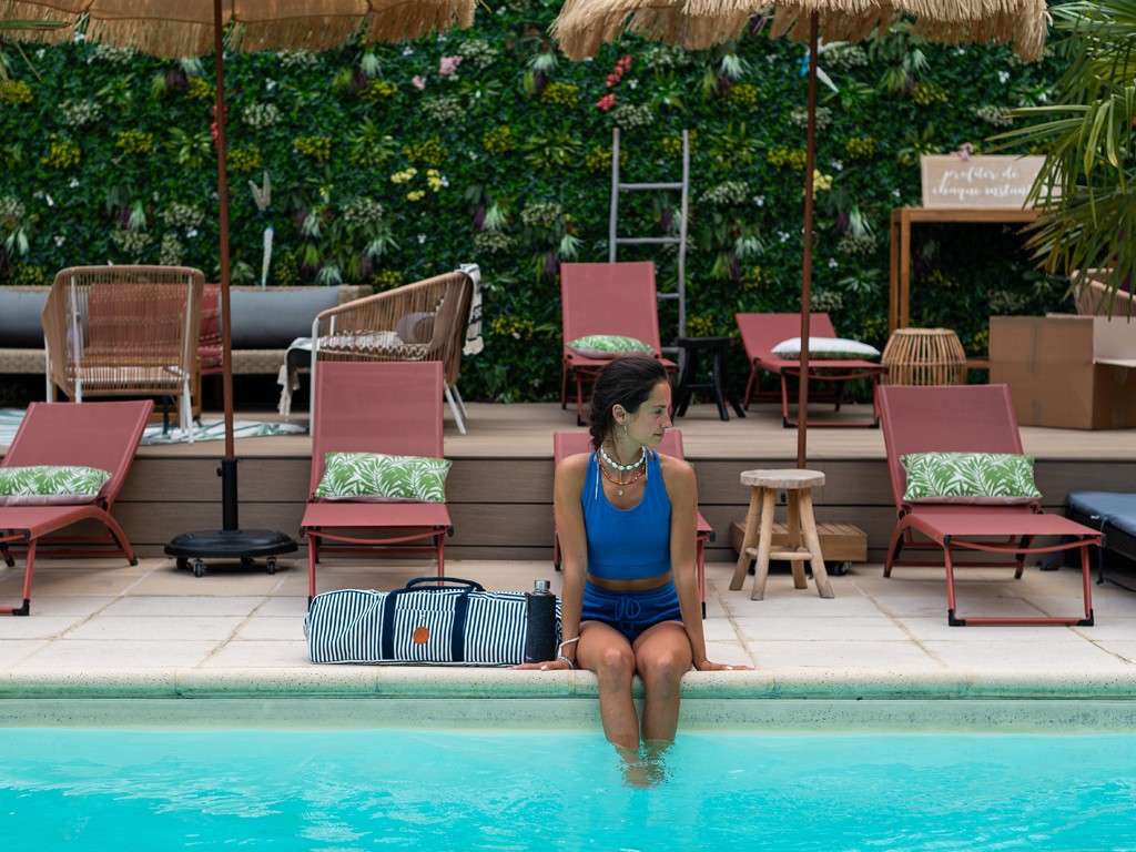 Sac Marinière coton Bio 68cm x 20cm x 20cm