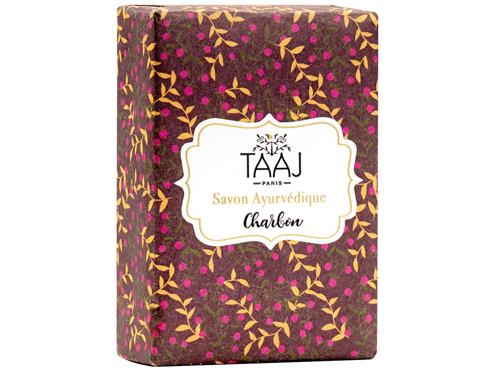 Jabón de Carbón Ayurvédico 100g